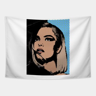 bebe rexha style pop art Tapestry