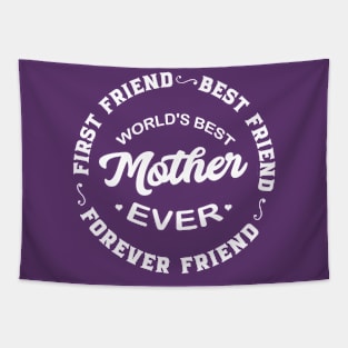 Mom is Best Friend Tapestry