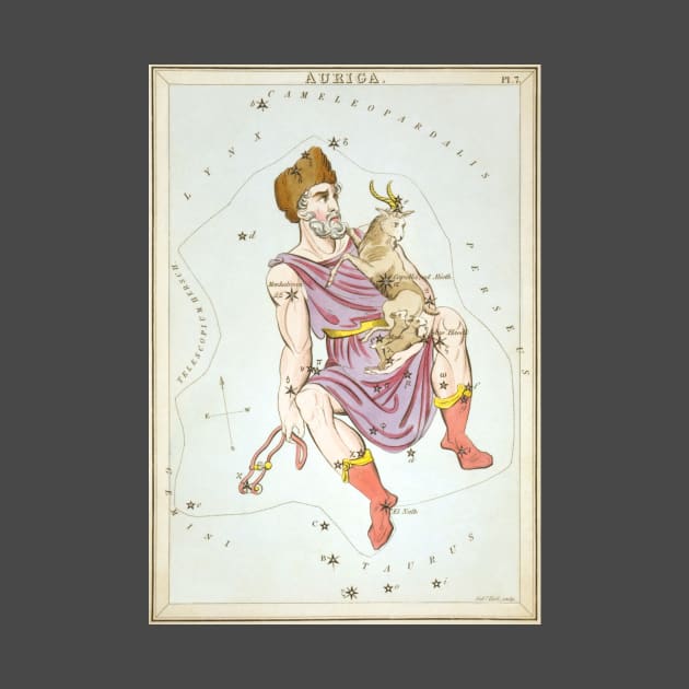 Auriga Constellation from Urania's Mirror by MasterpieceCafe