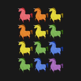 Rainbow of Unicorns T-Shirt