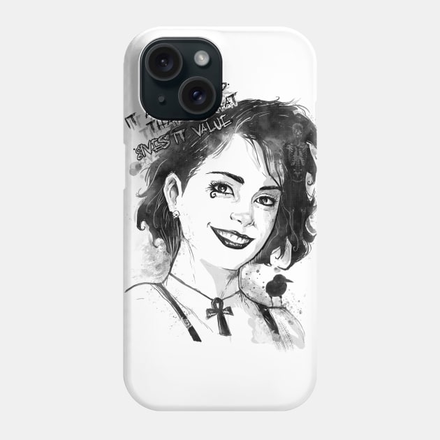 Dead Smile Phone Case by saqman