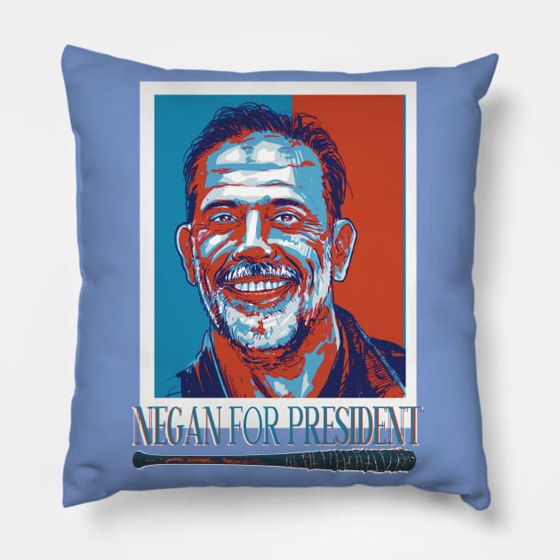 negan for president Pillow by Paskalamak