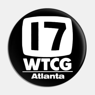 WTCG 17 Atlanta - The Precursor to WTBS Pin