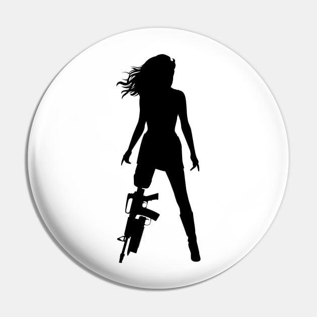 Cherry / Planet Terror Pin by Woah_Jonny