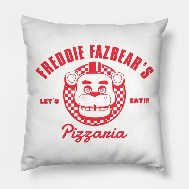 FNaF Pizza Box Pillow by Vault Emporium