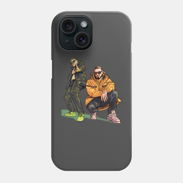 SCH T-shirt Design art Phone Case by Carlart1 🎨