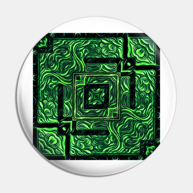 aurora northern lights inspired square format design as puzzle maze Pin by mister-john