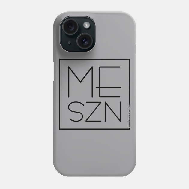 DSP - ME SEASON (BLK) Phone Case by DodgertonSkillhause