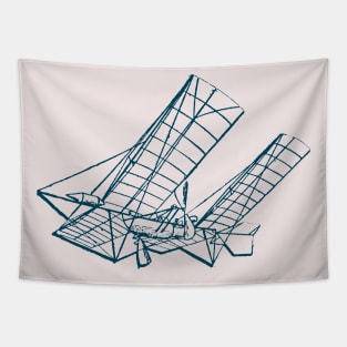 Historical plane design Tapestry