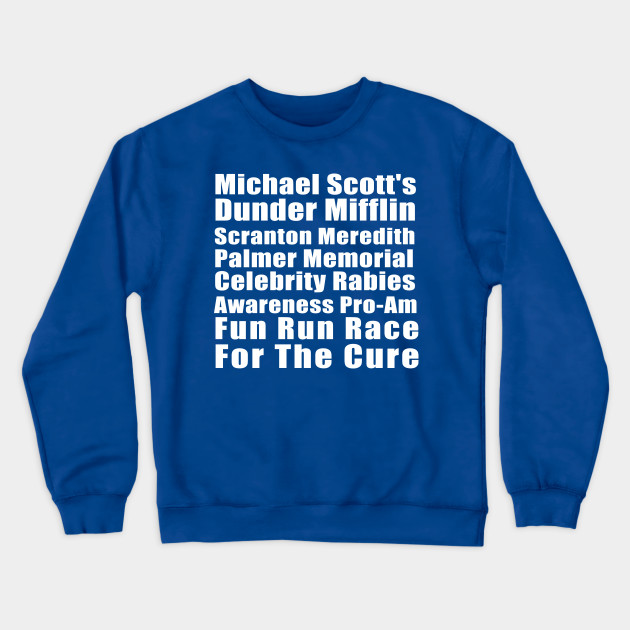 michael scott meredith palmer fun run shirt