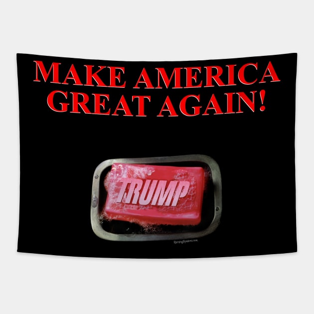 Make America Great Again! - FIGHT CLUB - Trump Tapestry by RainingSpiders