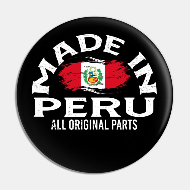 Born in Peru Pin by JayD World