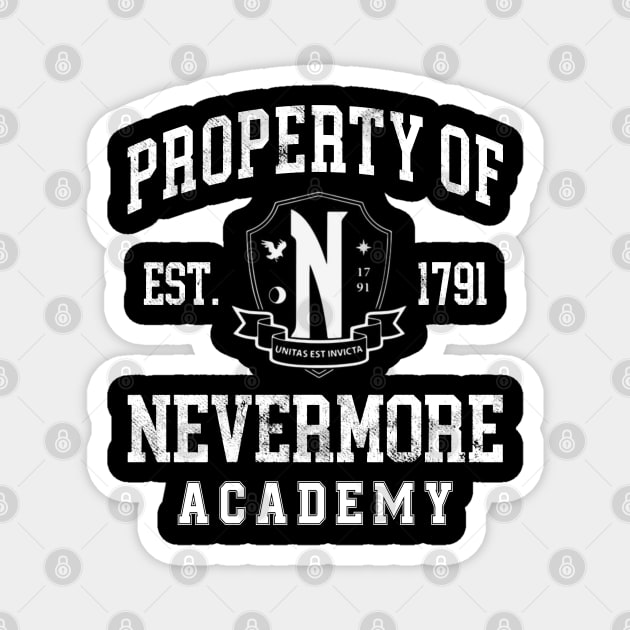 nevermore academy Magnet by RichyTor