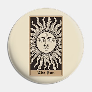 The Sun Tarot Card Pin