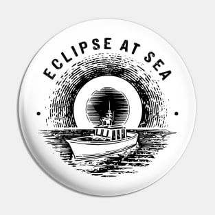 eclipse at sea Pin