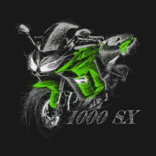 1000 SX Scribble Art T-Shirt