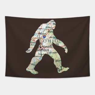 Ohio Sasquatch Tapestry