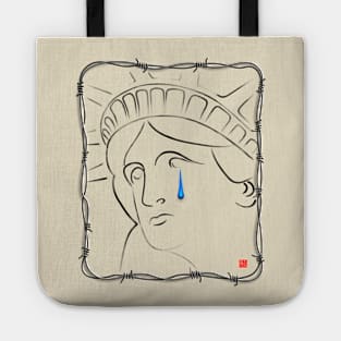 Statue Of Liberty Cries Tote