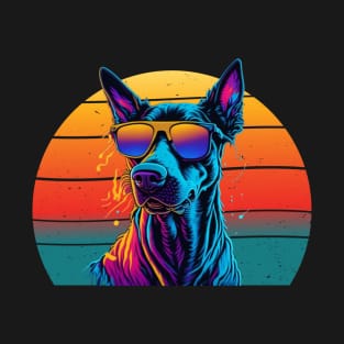 Dobermann Sunset Vintage T-Shirt