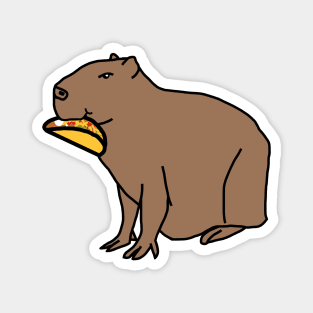 Taco Capybara Magnet