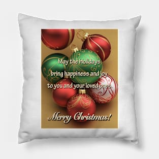 Christmas Greetings Pillow