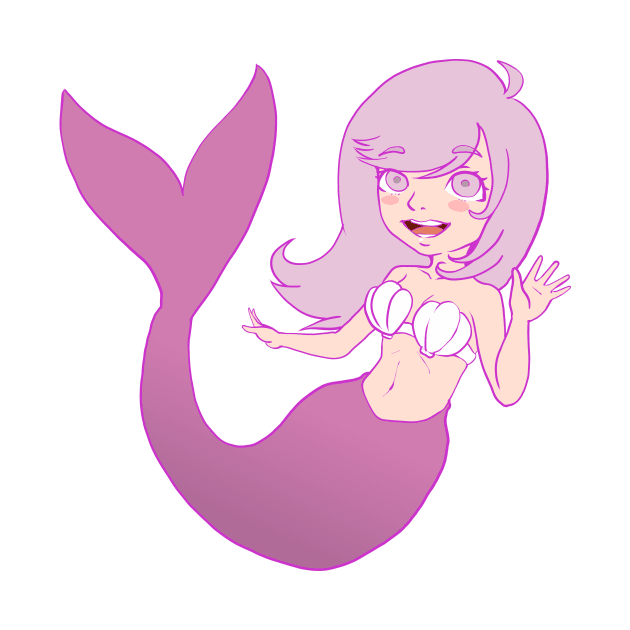 The Cute Little Mermaid by NoobDaddyArt