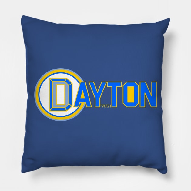 Modernized Dayton Marcos Pillow by 7071