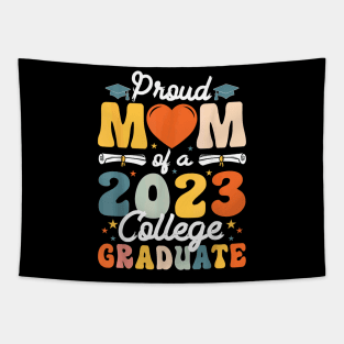 Proud Mom of a 2023 College Graduate Party 23 Mommy Tapestry