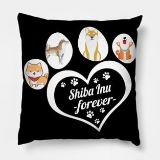 Shiba Inu forever Pillow