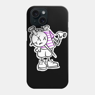 Mr. Sinmo purple Phone Case