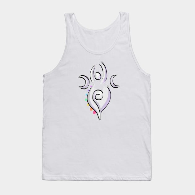 Spiral Goddess T-Shirt Three Symbol Wiccan Pagan And Chakras Spiral Goddess T-Shirt Three Symbol Wiccan Pagan And Chakras