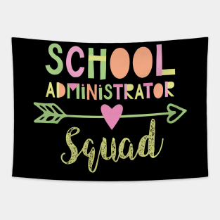 School Administrator Squad Tapestry