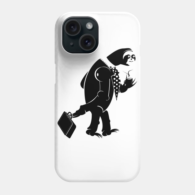 Slothee Sloth Phone Case by mailboxdisco