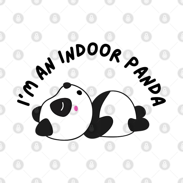 Funny panda meme I'm an indoor panda by P-ashion Tee