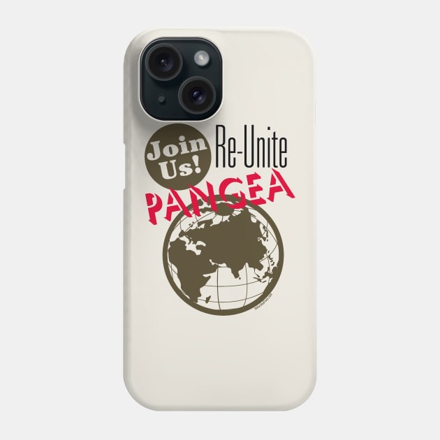 Reunite Pangea Phone Case by jrotem