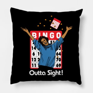 Vintage Bingo Star Pillow