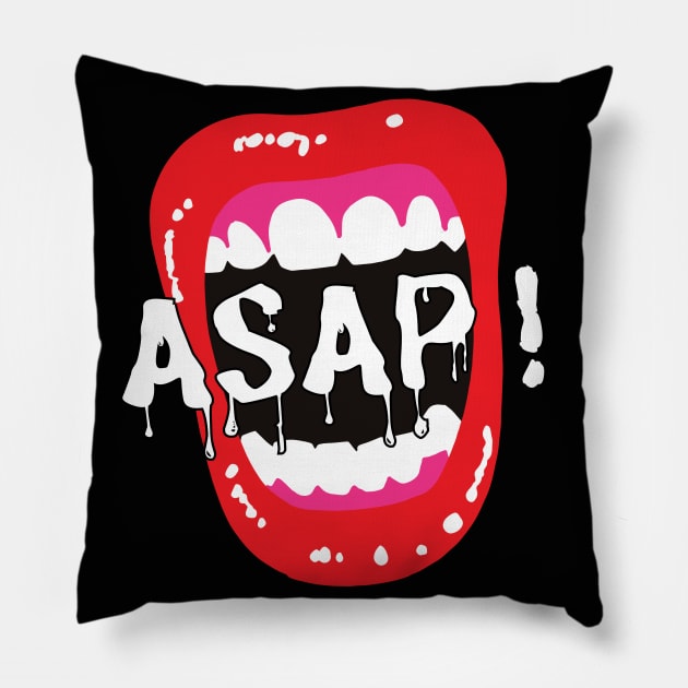 ASAP Mania! Get Your Corporate Gifts Now! Pillow by Bellinna