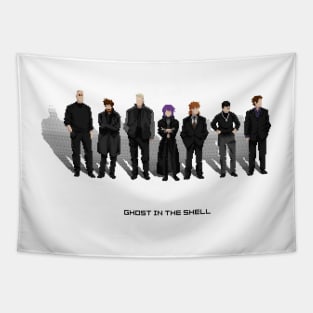 Ghost in the Shell Pixel Tapestry