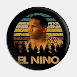 Retro Art El Nino Friday Movie Pin