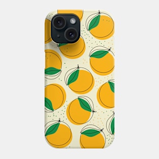 Orange Juice Pattern Phone Case