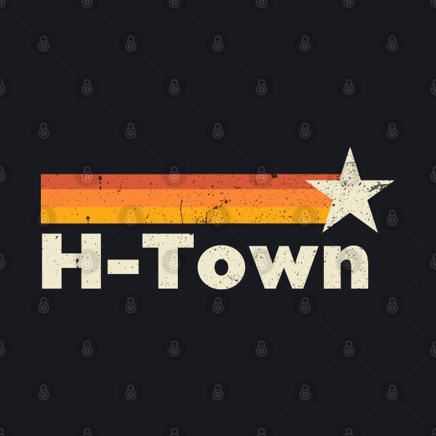 Retro H-Town by Phoebe Bird Designs