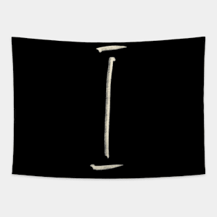 Hand Drawn Letter I Tapestry