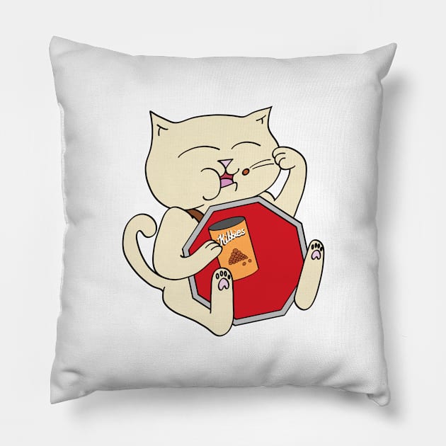 Tank Cat from Cat20 Pillow by Myowu