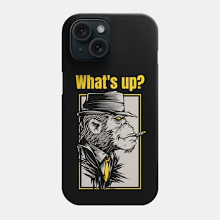 Funny Monkey In A Suit Phone Case