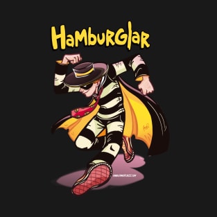 Hamburglar - Circle Jerks logo style T-Shirt