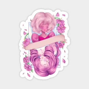 Pink and Rose Magnet