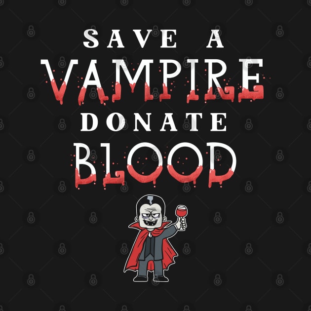 Vampire Donate Blood by Cooldruck