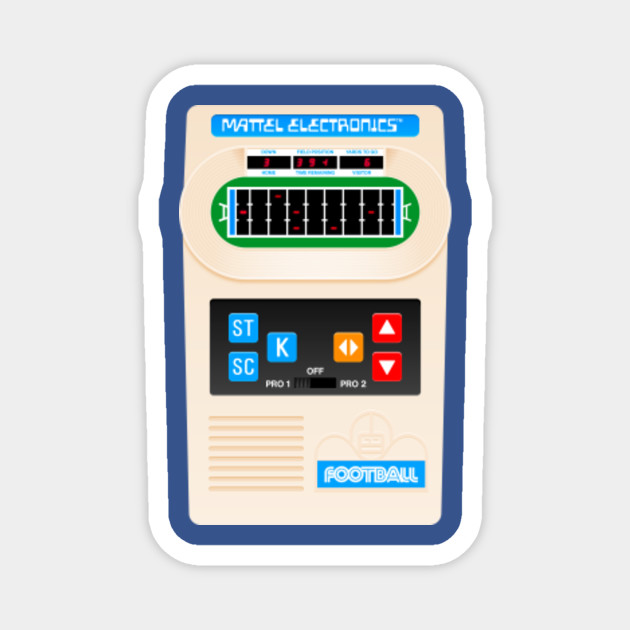 Mattel Electronic Football Football Magnet Teepublic Au
