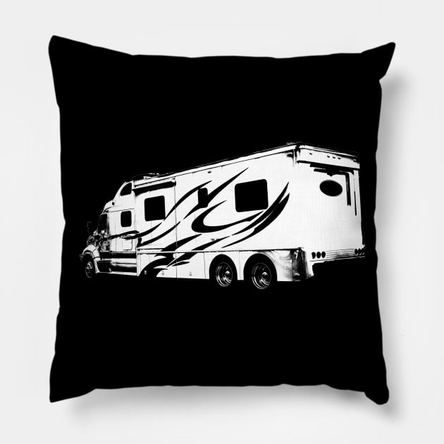 truck Pillow by rickylabellevie