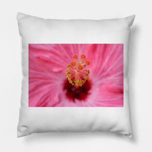 Pink Hibiscus Inner Beauty Pillow